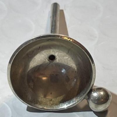 Vintage Sterling Silver Perfume Funnel 1.5" Tall Preowned from an Estate as Pictured.