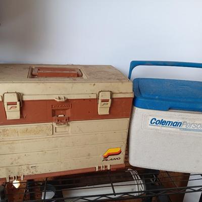 Tacklebox and cooler
