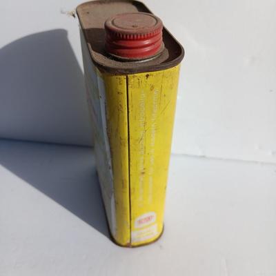 Vintage smokeless powder metal can and blasting caps empty box