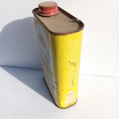 Vintage smokeless powder metal can and blasting caps empty box