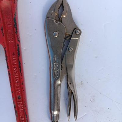 Rigid pipe wrench and vise clamps