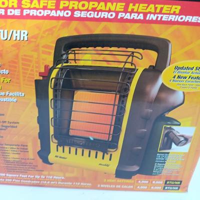 New Mr. heater - Portable Tough Buddy propane heater