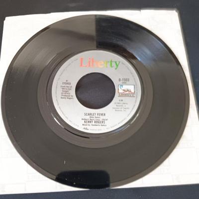 Four Kenny Rodgers Vinyl Record Albums LP Record Records 45's