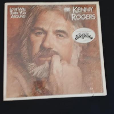 Four Kenny Rodgers Vinyl Record Albums LP Record Records