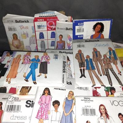 VARIETY OF SEWING PATTERNS