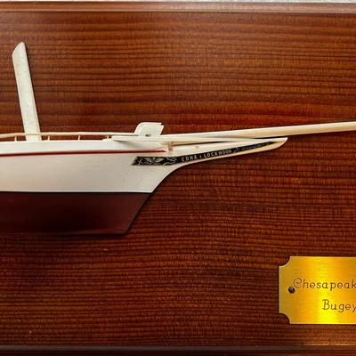 N297 Chesapeake Bay Bugeye 1/2 Hull Model