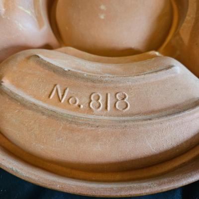 Frankoma and Treasure Craft Chip/Dip Platters (K-DW)