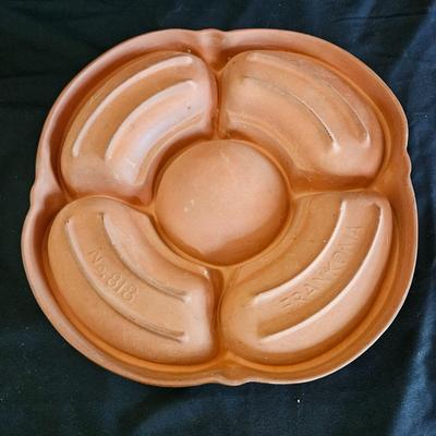 Frankoma and Treasure Craft Chip/Dip Platters (K-DW)