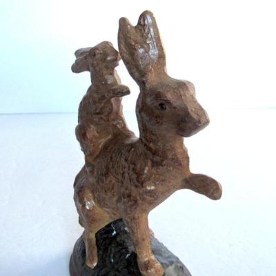 Rabbits Figurine