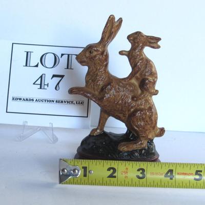 Rabbits Figurine