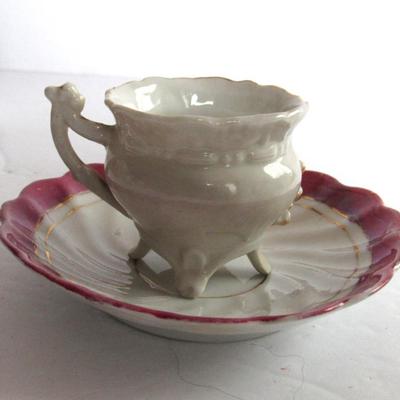 Antique Tiny Cup and Saucer Set