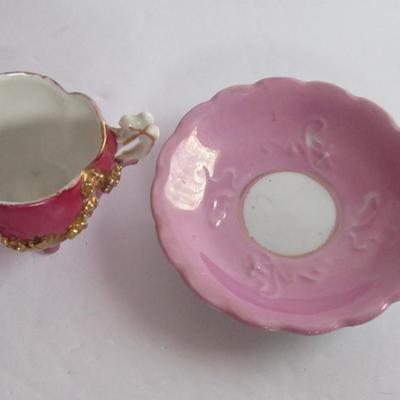 Cute Tiny Cup and Saucer Set, Antique