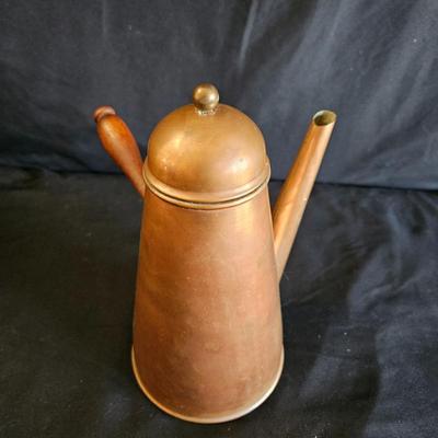 Copper Chafing Dishes and Copper Coffee/Tea Kettle (K-DW)
