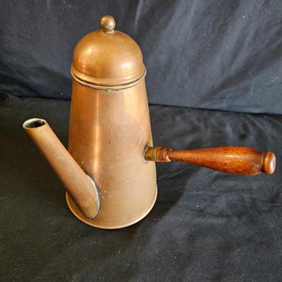 Copper Chafing Dishes and Copper Coffee/Tea Kettle (K-DW)