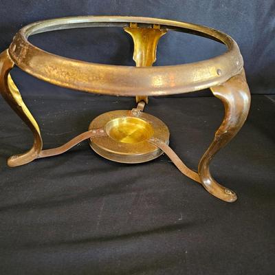 Copper Chafing Dishes and Copper Coffee/Tea Kettle (K-DW)
