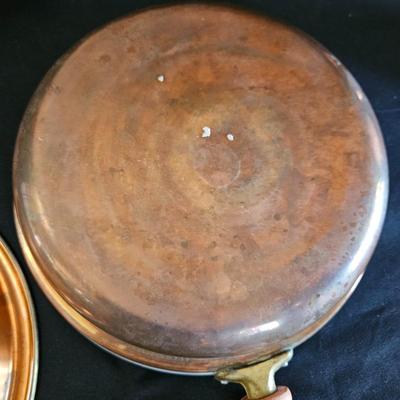 Copper Chafing Dishes and Copper Coffee/Tea Kettle (K-DW)