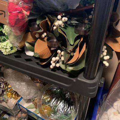 HUGE Artificial Flower Arrangements Lot