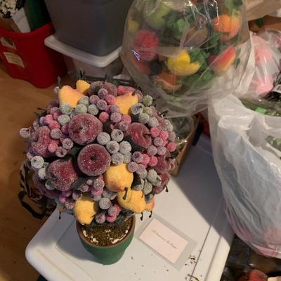 HUGE Artificial Flower Arrangements Lot