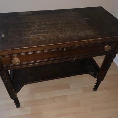Antique Oak Desk