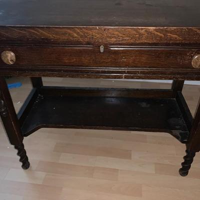 Antique Oak Desk