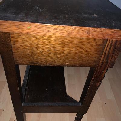 Antique Oak Desk