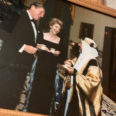 Huge Lot - Professionally Framed White House Dinners Decorations / Presidents / VIPs