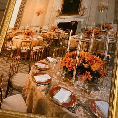 Huge Lot - Professionally Framed White House Dinners Decorations / Presidents / VIPs