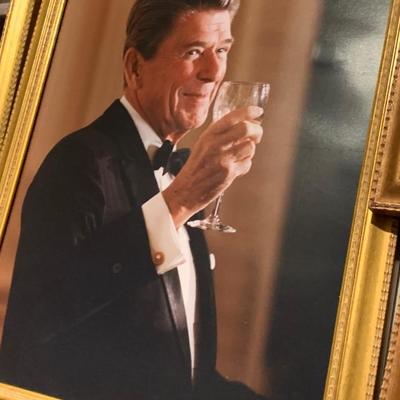 Huge Lot - Professionally Framed White House Dinners Decorations / Presidents / VIPs