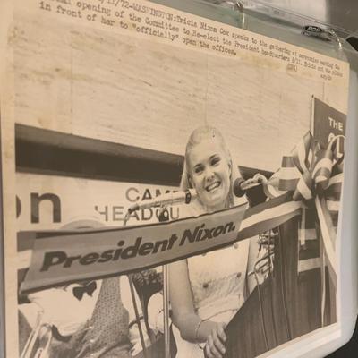 Trish Nixon White House Wedding Employee Scrapbook