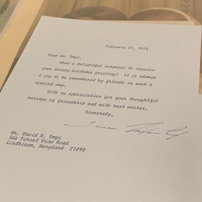 Trish Nixon White House Wedding Employee Scrapbook