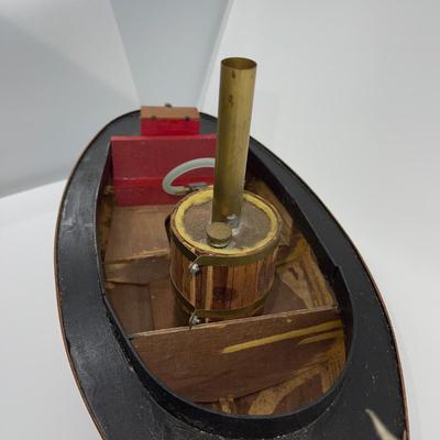 N402 The Fantail Launch II 1984 Vintage Boat Model