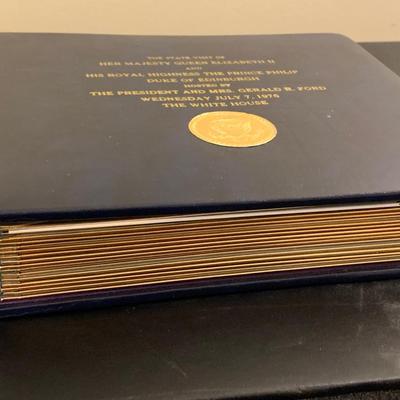 Queen Elizabeth State Visit President Ford Photo Album