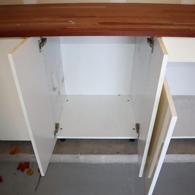 Work Bench Cabinets - Two Different Types