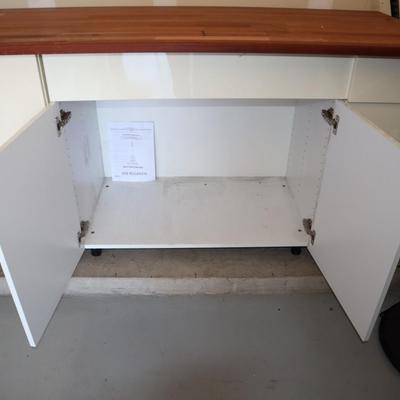 Work Bench Cabinets - Two Different Types