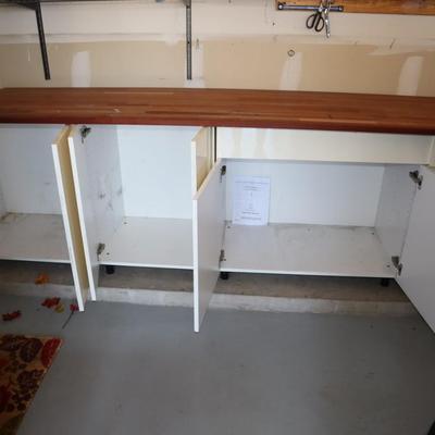 Work Bench Cabinets - Two Different Types