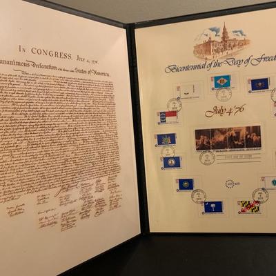 Bicentennial White House Stamp Coin Collectibles Lot