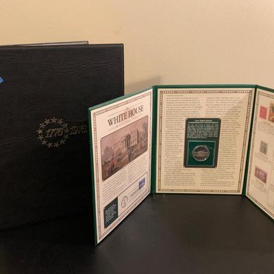 Bicentennial White House Stamp Coin Collectibles Lot