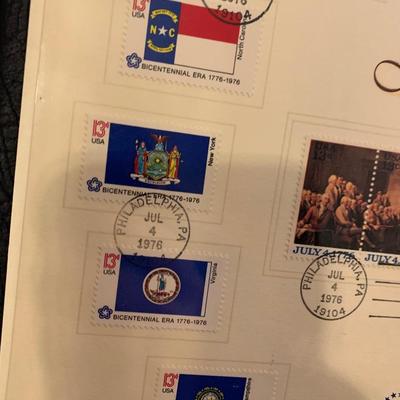 Bicentennial White House Stamp Coin Collectibles Lot