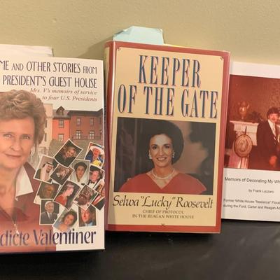 THREE SIGNED Books Lucky Roosevelt Valentiner Lazzarro