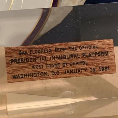 Reagan Collectibles Lot Lenox Plate Invites White House Christmas Tree Birds +++