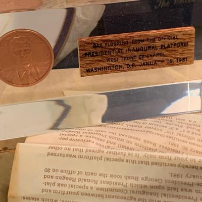 Reagan Collectibles Lot Lenox Plate Invites White House Christmas Tree Birds +++