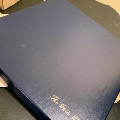 Reagan Collectibles Lot Lenox Plate Invites White House Christmas Tree Birds +++