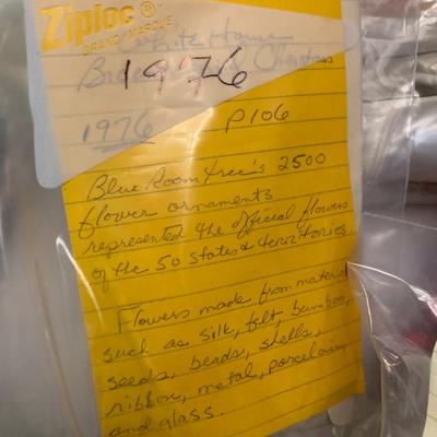 1960s - Present Authentic White House Used Christmas Decorations & Vintage News Clippings Lot