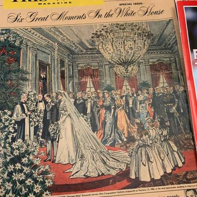 HUGE LOT Vintage Magazines & Photo Album w Covers