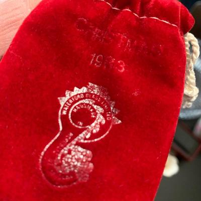 Waterford Ornament Carvel Hall Knife Spode Plate +++ Collectibles Lot