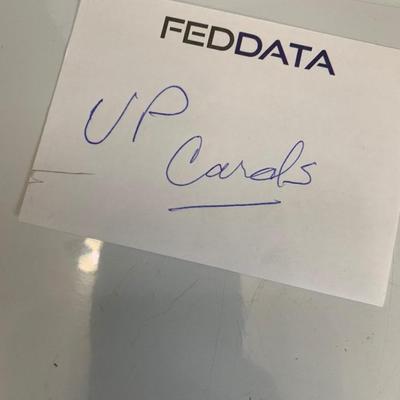 White House Christmas Cards Lot - Many Years President & VP In Binders