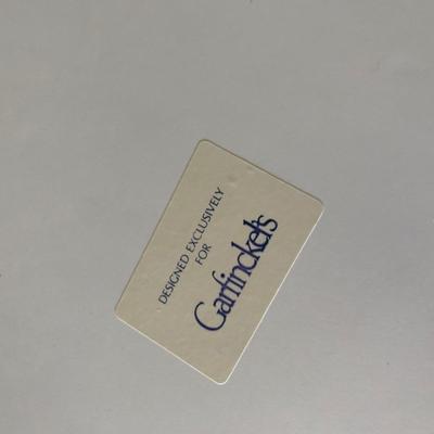 Vintage Garfinkels Footed Placemats / Trivets in box /