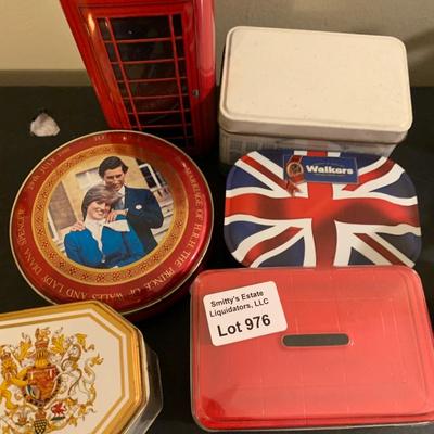 Collectibles Tins - Royal Family Great Britian