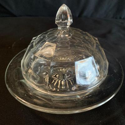 Ornate Glass Pedestal Dishes incl. Frank M. Whiting Sterling Silver (K-HS)