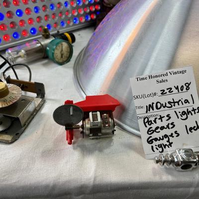 Industrial lights lot
